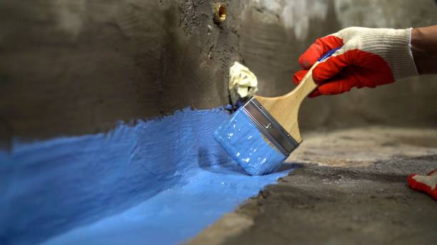 Commercial Foundation Crack Repair project at a Tyrone, PA business property by SJ Waterproofing Pros